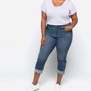 Liverpool Crop Skinny Jean 16W